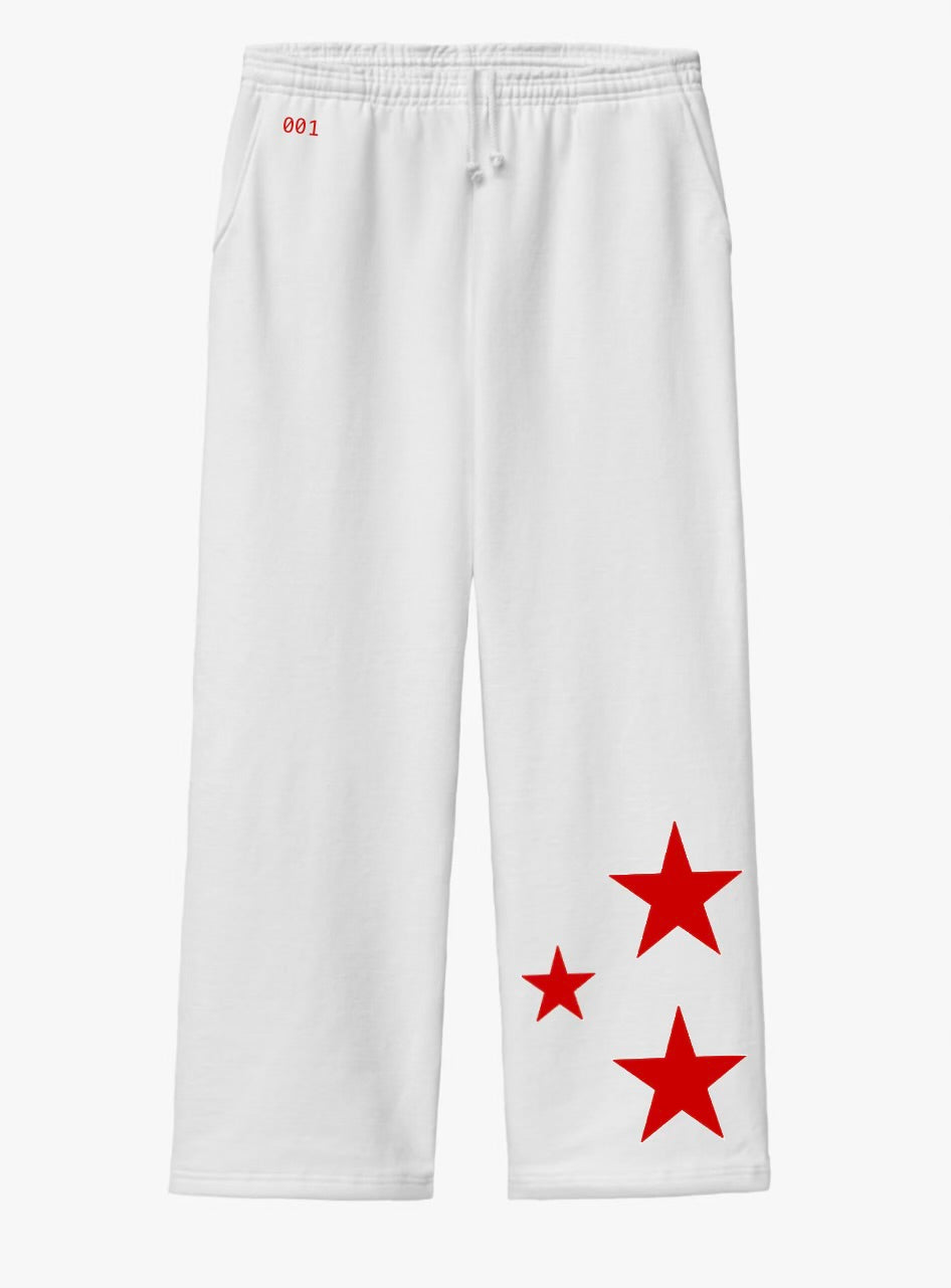 IM.00.SWEAT.PANT.RED.WHITE.STAR