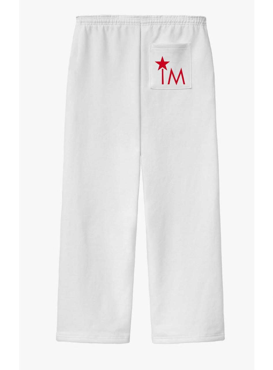 IM.00.SWEAT.PANT.RED.WHITE.STAR
